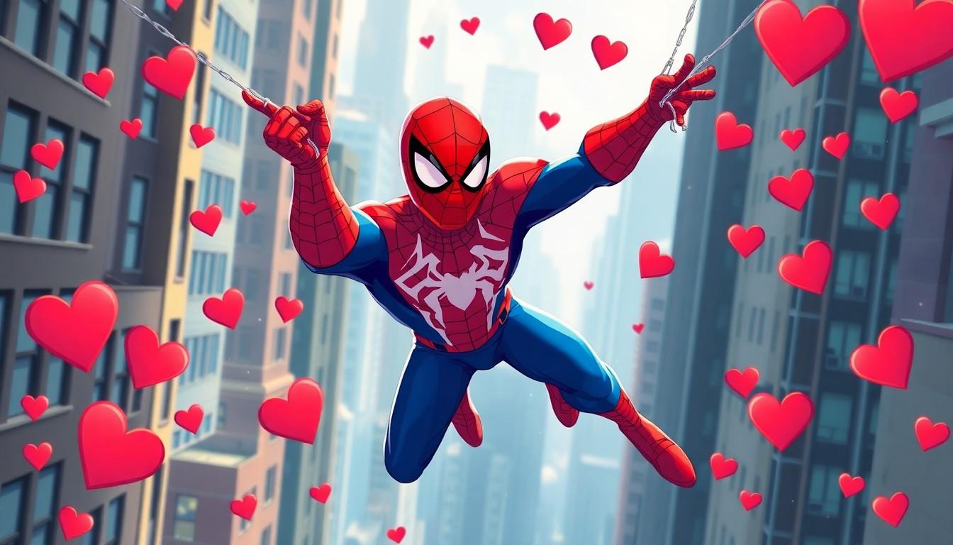 Web of Love: 50+ Spider-Man Valentine's Day Puns That Will Catch Her Heart 9