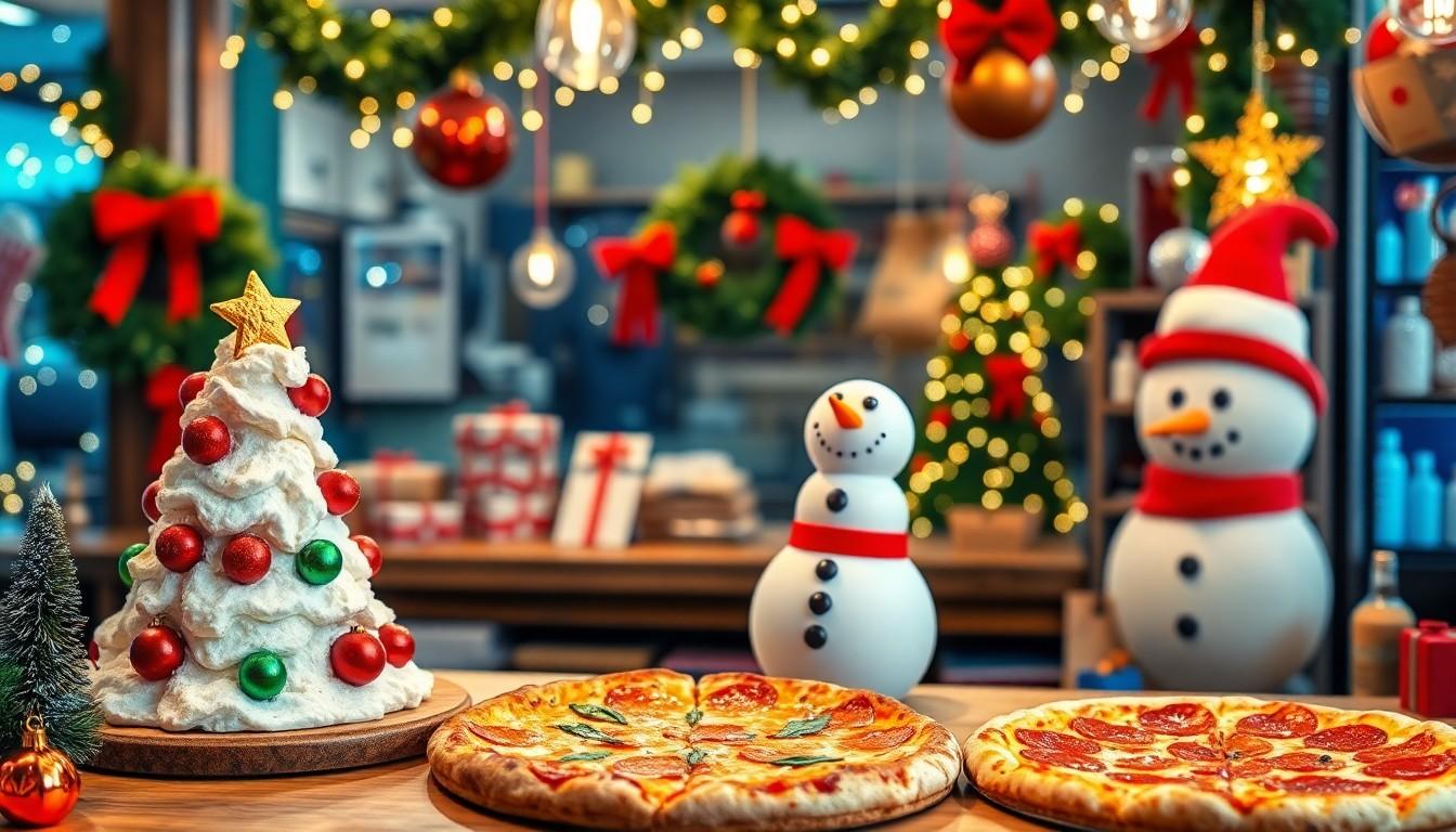 25 Cheesy Christmas Pizza Puns That'll Sleigh Your Holiday Party 8 25 Cheesy Christmas Pizza Puns That'll Sleigh Your Holiday Party 7